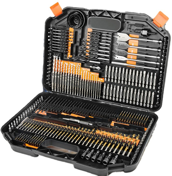 246PCS Drill Bit Set With Storage Box Drilling & Driving Soultion Get The Job Done With Ease All-In-One